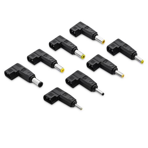 Qoltec Uniwersalny automatyczny zasilacz sieciowy 45W| 8 wtyczek |+ kabel zasilający Qoltec Uniwersalny automatyczny zasilacz sieciowy 45W| 8 wtyczek |+ kabel zasilający