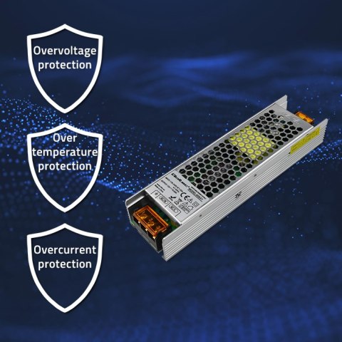 Qoltec Zasilacz impulsowy LED IP20 | 120W | 12V | 10A | Slim Qoltec Zasilacz impulsowy LED IP20 | 120W | 12V | 10A | Slim
