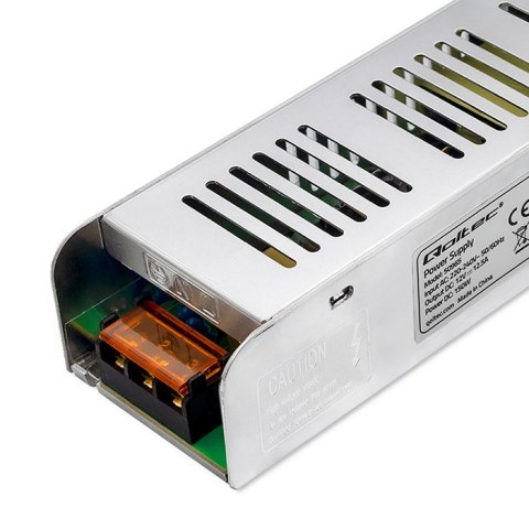 Qoltec Zasilacz impulsowy LED IP20 | 150W | 12V | 12.5A | Slim Qoltec Zasilacz impulsowy LED IP20 | 150W | 12V | 12.5A | Slim