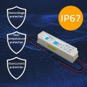 Qoltec Zasilacz impulsowy LED IP67 | 100W | 12V | 8.3A | Wodoodporny Qoltec Zasilacz impulsowy LED IP67 | 100W | 12V | 8.3A | Wodoodporny