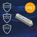 Qoltec Zasilacz impulsowy LED IP67 | 20W | 12V | 1.6A | Wodoodporny Qoltec Zasilacz impulsowy LED IP67 | 20W | 12V | 1.6A | Wodoodporny