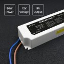 Qoltec Zasilacz impulsowy LED IP67 | 60W | 12V | 5A | Wodoodporny Qoltec Zasilacz impulsowy LED IP67 | 60W | 12V | 5A | Wodoodporny