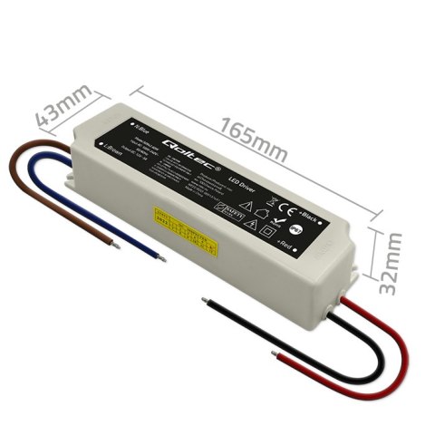 Qoltec Zasilacz impulsowy LED IP67 | 60W | 12V | 5A | Wodoodporny Qoltec Zasilacz impulsowy LED IP67 | 60W | 12V | 5A | Wodoodporny