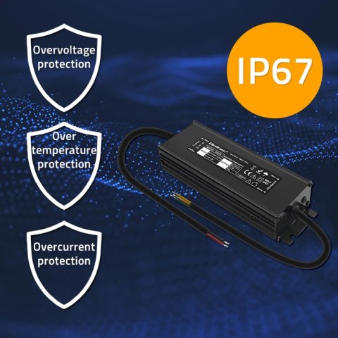 Qoltec Zasilacz impulsowy LED IP67 | 60W | 12V | 5A | Wodoodporny Qoltec Zasilacz impulsowy LED IP67 | 60W | 12V | 5A | Wodoodporny