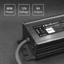 Qoltec Zasilacz impulsowy LED IP67 | 60W | 12V | 5A | Wodoodporny Qoltec Zasilacz impulsowy LED IP67 | 60W | 12V | 5A | Wodoodporny
