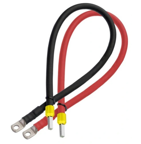 Kable 16mm2 /2x1metr do połaczenia Inwertera z akumulatorami Kable 16mm2 /2x1metr do połaczenia Inwertera z akumulatorami