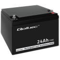 Qoltec Akumulator AGM | 12V | 24Ah | max 360A Qoltec Akumulator AGM | 12V | 24Ah | max 360A