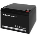 Qoltec Akumulator AGM | 12V | 24Ah | max 360A Qoltec Akumulator AGM | 12V | 24Ah | max 360A