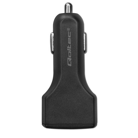 Qoltec Ładowarka samochodowa 12-24V | 24W | 5V | 4.8A | 3xUSB Qoltec Ładowarka samochodowa 12-24V | 24W | 5V | 4.8A | 3xUSB