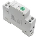 Qoltec Przekaźnik 63A na szynę DIN z licznikiem energii elektrycznej | TUYA | Wi-Fi | SMART LIFE