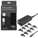 Qoltec Uniwersalny automatyczny zasilacz sieciowy 65W | 8 wtyczek | +kabel zasilający Qoltec Uniwersalny automatyczny zasilacz sieciowy 65W | 8 wtyczek | +kabel zasilający