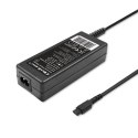 Qoltec Uniwersalny automatyczny zasilacz sieciowy 65W | 8 wtyczek | +kabel zasilający Qoltec Uniwersalny automatyczny zasilacz sieciowy 65W | 8 wtyczek | +kabel zasilający