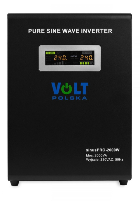 SINUS PRO 2000W 24/230V 2xAku 55Ah Kabel łaczący SINUS PRO 2000W 24/230V 2xAku 55Ah Kabel łaczący