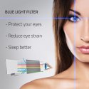Qoltec Filtr światła niebieskiego 27" | 16:9 | Ochrona wzroku | Anti Glare | Matowy | na monitor