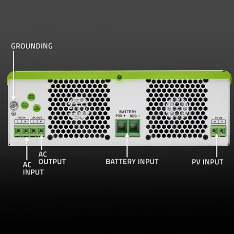 Qoltec Hybrydowy inwerter solarny Off-Grid 1500W | 100A | 12V | MPPT | Sinus | Opcja Wi-Fi | Power Factor 1.0 Qoltec Hybrydowy inwerter solarny Off-Grid 1500W | 100A | 12V | MPPT | Sinus | Opcja Wi-Fi | Power Factor 1.0