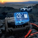 Qoltec Inteligentna mikroprocesorowa ładowarka 12V 8A | 24V 4A| Prostownik z funkcją naprawy do akumulatora AGM GEL | LCD Qoltec Inteligentna mikroprocesorowa ładowarka 12V 8A | 24V 4A| Prostownik z funkcją naprawy do akumulatora AGM GEL | LCD