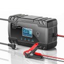 Qoltec Inteligentna mikroprocesorowa ładowarka 12V 8A | 24V 4A| Prostownik z funkcją naprawy do akumulatora AGM GEL | LCD Qoltec Inteligentna mikroprocesorowa ładowarka 12V 8A | 24V 4A| Prostownik z funkcją naprawy do akumulatora AGM GEL | LCD