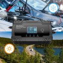 Qoltec Inteligentna mikroprocesorowa ładowarka 12V 8A | 24V 4A| Prostownik z funkcją naprawy do akumulatora AGM GEL | LCD Qoltec Inteligentna mikroprocesorowa ładowarka 12V 8A | 24V 4A| Prostownik z funkcją naprawy do akumulatora AGM GEL | LCD