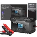 Qoltec Inteligentna mikroprocesorowa ładowarka 12V 8A | 24V 4A| Prostownik z funkcją naprawy do akumulatora AGM GEL | LCD Qoltec Inteligentna mikroprocesorowa ładowarka 12V 8A | 24V 4A| Prostownik z funkcją naprawy do akumulatora AGM GEL | LCD