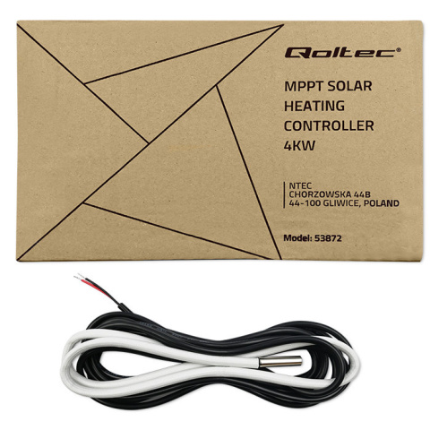 Qoltec Inwerter Przetwornica solarna do grzania wody ECO Solar Boost | MPPT | BYPASS | LCD | 4kW Qoltec Inwerter Przetwornica solarna do grzania wody ECO Solar Boost | MPPT | BYPASS | LCD | 4kW