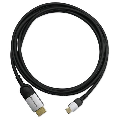 Qoltec Kabel Super high speed USB-C na HDMI 4K | 60Hz | 32AWG | 2m