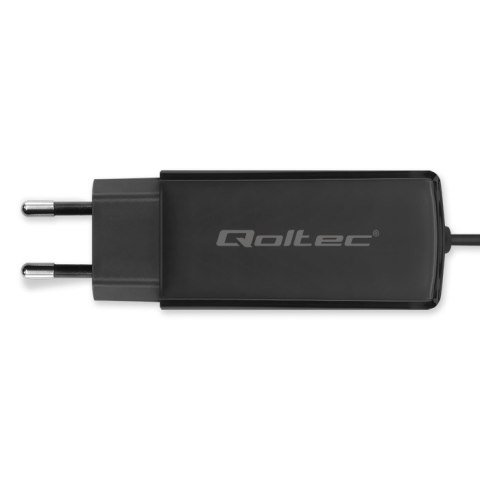 Qoltec Ładowarka sieciowa 90W GaN Super Fast | 5-20V | 3-4.5A | USB-C 3.1 | Laptop | MacBook | Smartfon