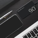Qoltec Ładowarka sieciowa 90W GaN Super Fast SLIM | PD | 5-20V | 4.5A | USB-C 3.1 | Laptop | MacBook | Smartfon | + kabel