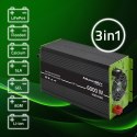 Qoltec Przetwornica solarna Monolith 3w1 z funkcją ładowania AC | MPPT | UPS | ATS | 3000W | 6000W | 12V na 230V | Czysty Sinus Qoltec Przetwornica solarna Monolith 3w1 z funkcją ładowania AC | MPPT | UPS | ATS | 3000W | 6000W | 12V na 230V | Czysty Sinus