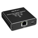 Qoltec Rozdzielacz Splitter Ethernet mini SWITCH 1x3 RJ45 | 1000Mb/s | USB-C | Aluminium