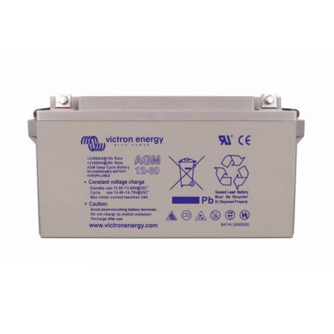 12V/60Ah AGM Deep Cycle Batt.