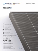 Panel JA Solar JAM54D40 455LB (BFR) (BiFacial) Panel JA Solar JAM54D40 455LB (BFR) (BiFacial)