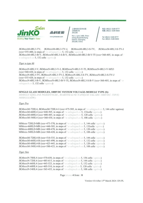 Panel Jinko Solar JKM590-72HL4-BDV 590Wp (BiFacial)