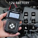 Qoltec Cyfrowy tester akumulatora z LCD | Polskie Menu | 12V | AGM | GEL | STD | 30-220AH