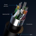 Qoltec Hub Adapter 8w1 USB-C/USB | USB-C | 4xUSB | SD/TF card | JACK 3.5mm TRRS
