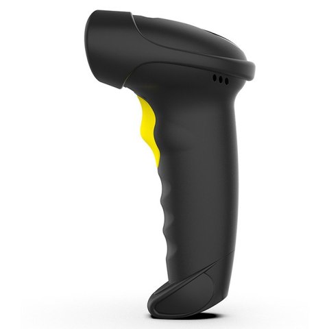 Qoltec Skaner czytnik kodów kreskowych i QR | 1D 2D | USB | Bluetooth