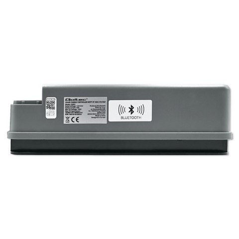 Qoltec Solarny regulator ładowania MPPT z czujnikiem temperatury 30A |12V / 24V | LCD | 2 x USB | Bluetooth | APP | GEL | LiFePO Qoltec Solarny regulator ładowania MPPT z czujnikiem temperatury 30A |12V / 24V | LCD | 2 x USB | Bluetooth | APP | GEL | LiFePO