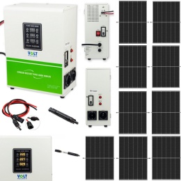 Zestaw solarny do grzania wody Green Boost Pro 4000/4005W Sinus Bypass