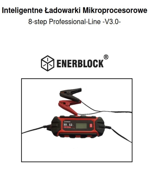 Akumulator LiFePO4 12,8V 100Ah + Prostownik Enerblock ENR12-10