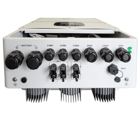 Inwerter hybrydowy ULTRA HYBRID PRO 8K 3F 48/230V-400V (8000W) + 2xMPPT (200-650V) Wi-Fi INWERTER HYBRYDOWY Inwerter hybrydowy ULTRA HYBRID PRO 8K 3F 48/230V-400V (8000W) + 2xMPPT (200-650V) Wi-Fi INWERTER HYBRYDOWY