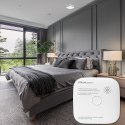 Qoltec Certyfikowany bezprzewodowy Czujnik dymu z baterią | Tuya | Wi-fi | żywotność sensora 10 lat | alarm 85dB | LED Qoltec Certyfikowany bezprzewodowy Czujnik dymu z baterią | Tuya | Wi-fi | żywotność sensora 10 lat | alarm 85dB | LED