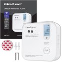 Qoltec Certyfikowany bezprzewodowy Czujnik tlenku węgla (czadu) z baterią | detektor CO | żywotność sensora 10 lat | alarm 85dB Qoltec Certyfikowany bezprzewodowy Czujnik tlenku węgla (czadu) z baterią | detektor CO | żywotność sensora 10 lat | alarm 85dB