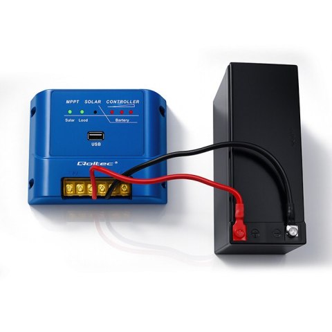 Qoltec Solarny regulator ładowania MPPT 15A do zasilania odbiorników DC i ładowania akumulatorów 12V / 24V | AGM | GEL | LiFePO4 Qoltec Solarny regulator ładowania MPPT 15A do zasilania odbiorników DC i ładowania akumulatorów 12V / 24V | AGM | GEL | LiFePO4