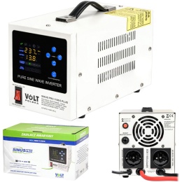 Zasilacz awaryjny Sinus Pro 1100 E PLUS 12/230V (700/1100W)