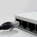 Qoltec Adapter zasilania PoE | LAN | RJ-45