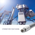 Qoltec Antena LoRa | 12dBi | dookólna | zewnętrzna | włókno szklane | 868 MHz | 1.5m
