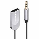 Qoltec Bezprzewodowy adapter odbiornik dźwięku Audio HiFi Home&Car| Bluetooth 6.0 | 2 x RCA | 1 x AUX 3.5mm| USB | Mikrofon