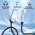 Qoltec Bezprzewodowy adapter odbiornik dźwięku Audio HiFi Home&Car| Bluetooth 6.0 | 2 x RCA | 1 x AUX 3.5mm| USB | Mikrofon