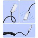 Qoltec Bezprzewodowy adapter odbiornik dźwięku Audio HiFi Home&Car| Bluetooth 6.0 | 2 x RCA | 1 x AUX 3.5mm| USB | Mikrofon