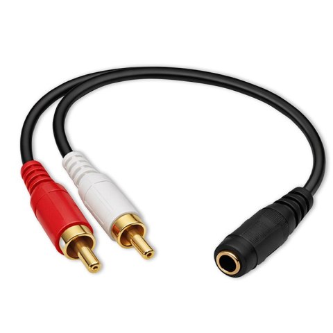 Qoltec Bezprzewodowy adapter odbiornik dźwięku Audio HiFi Home&Car| Bluetooth 6.0 | 2 x RCA | 1 x AUX 3.5mm| USB | Mikrofon