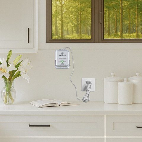 Qoltec Certyfikowany bezprzewodowy czujnik tlenku węgla (czadu) | detektor CO | alarm 85dB | LED